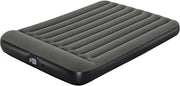 Airbed con Pomp Integrata - Airbed Autoinflante - Materasso Autoinflante - Airbed 2 Persone con Pomp a Batteria Integrata Dimensioni 203 x 152 x 30 cm - Grigio