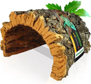 Decorazione a Cork a forma Semiorizzontale 30cm (Vivarium per Roditori e Rettili) - legno di corteccia di quercia