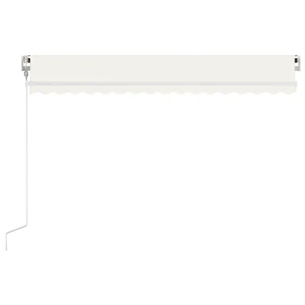 Tenda da Sole Retrattile Automatica 450x300 cm Crema 3068927