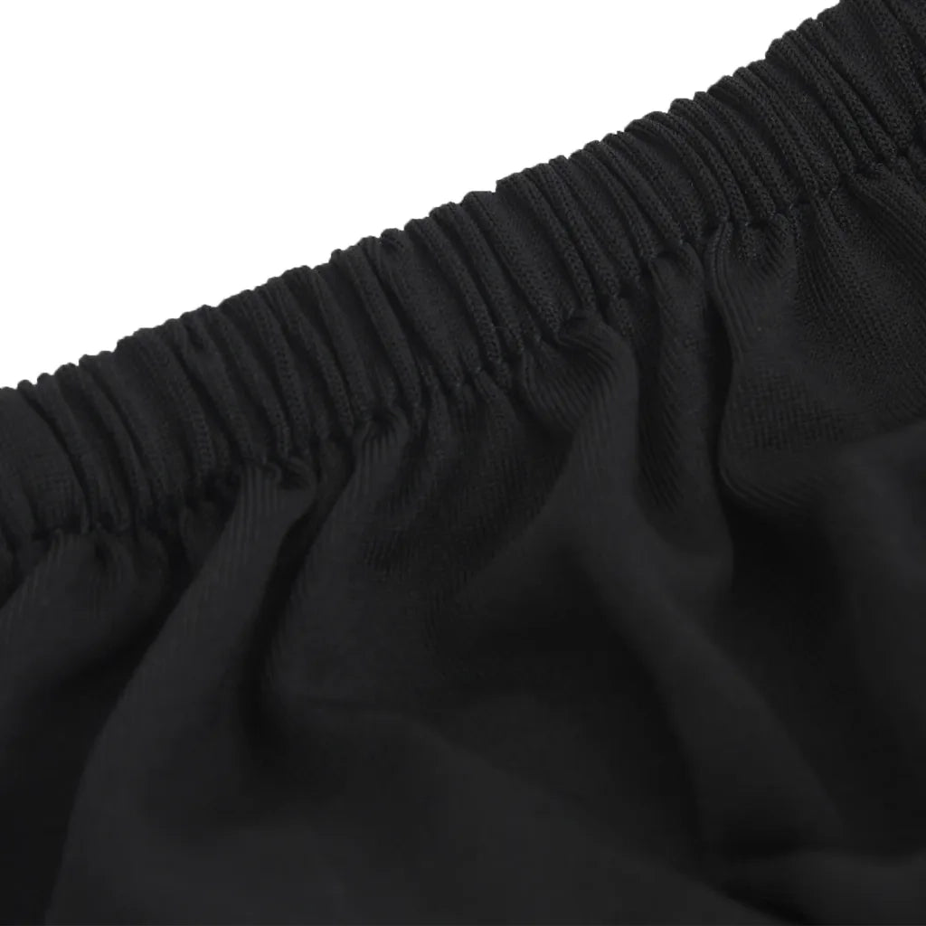 Fodera Elasticizzata per Divano in Jersey di Poliestere Nero CFW4225194