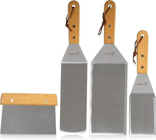 Accessori per palettoni angolari spatola grill - attrezzatura per griglia teppanyaki