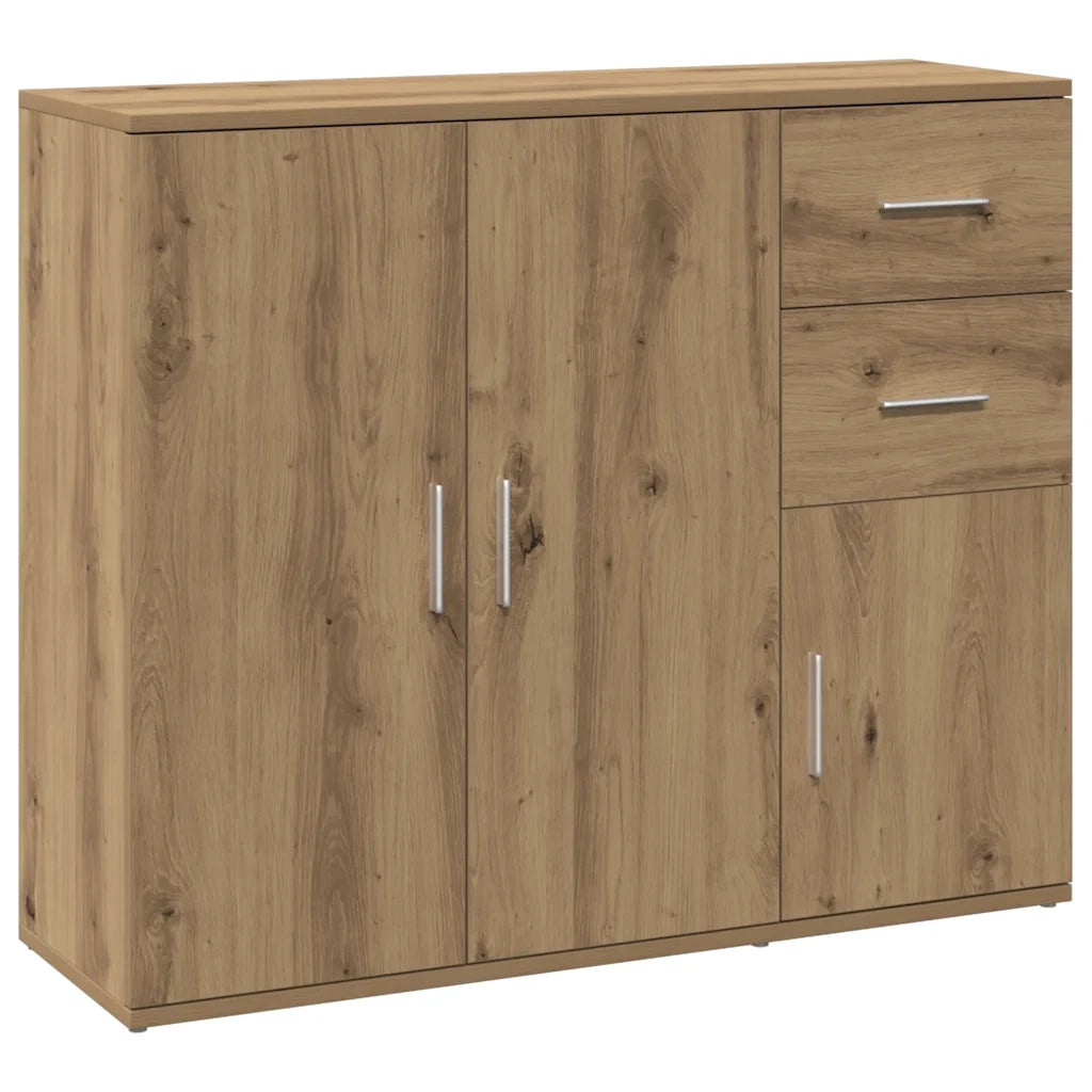 Credenza | Madia | Buffet da pranzo | Armadio da pranzo Artisan Rovere 91x29,5x75 cm Legno ingegnerizzato