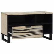 Unit¨¤ TV | Armadietto TV | Mobile Porta TV con cassetto Bianco 80 x 33 x 46 cm Legno multistrato