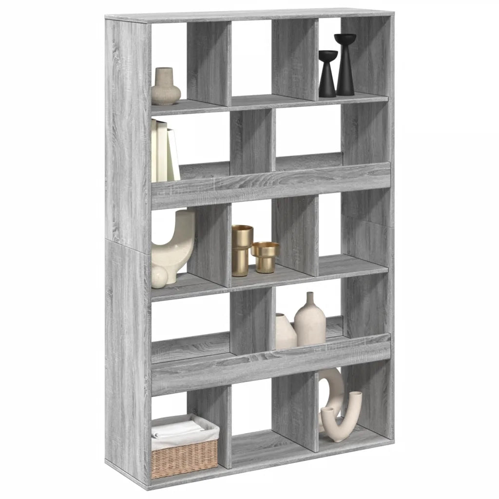 Libreria Grigio Sonoma 100x33x156,5 cm in Truciolato 3309533