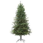 Albero di Natale Artificiale Gigante 180cm Realistico, Decorazione di Natale con 696 Rami, Base Pieghevole e Rimovibile