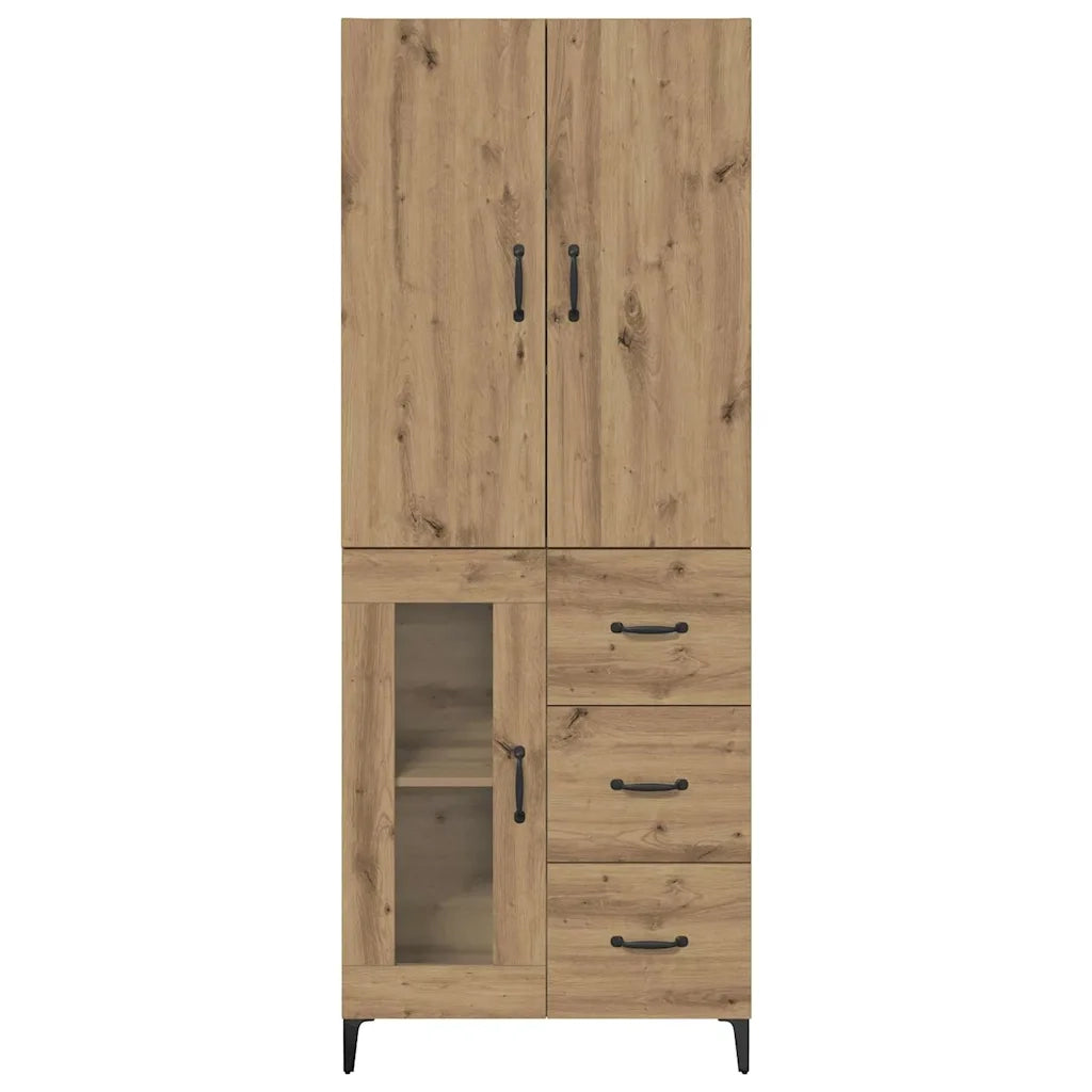 Credenza con cassetto Rovere artigianale 69,5 x 34 x 180 cm 3416012