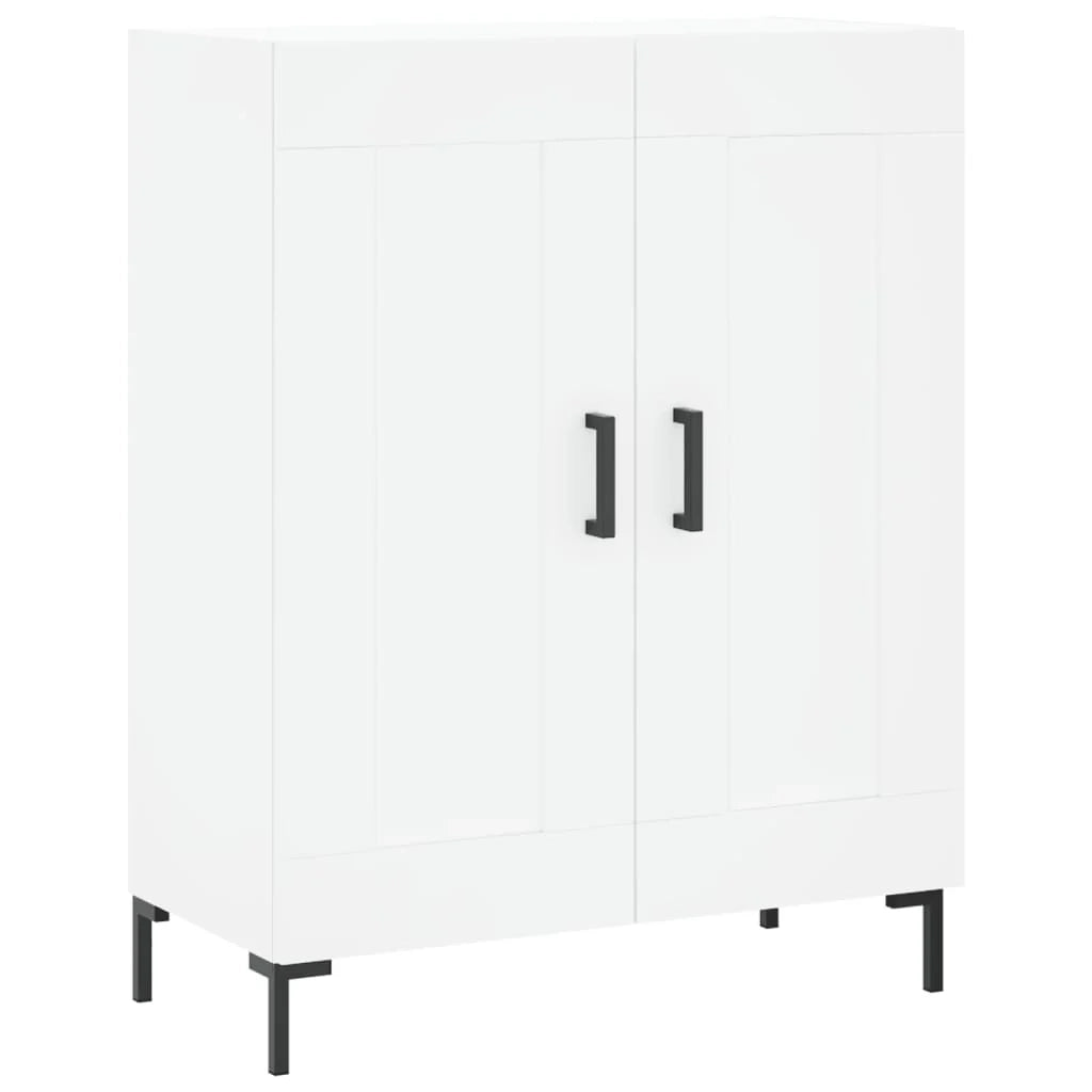 Buffet credenza cassettiera mobiletto mobile contenitore organizer cucina soggiorno salotto alto 69,5 x 34 x 180 cm legno ingegnerizzato bianco 02_0032652