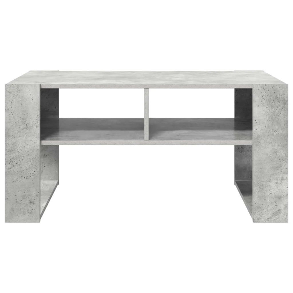 Tavolino da salotto Grigio cemento 92 x 53 x 45 cm 8000095