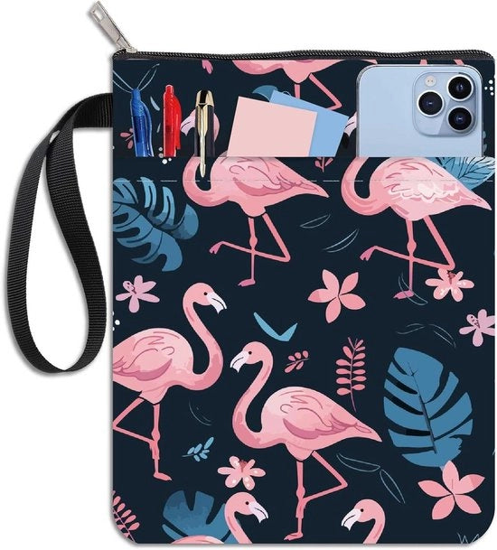Taccuino di Note con Copertina Rigida Tropicales con Cerniera e Cinturino Extra