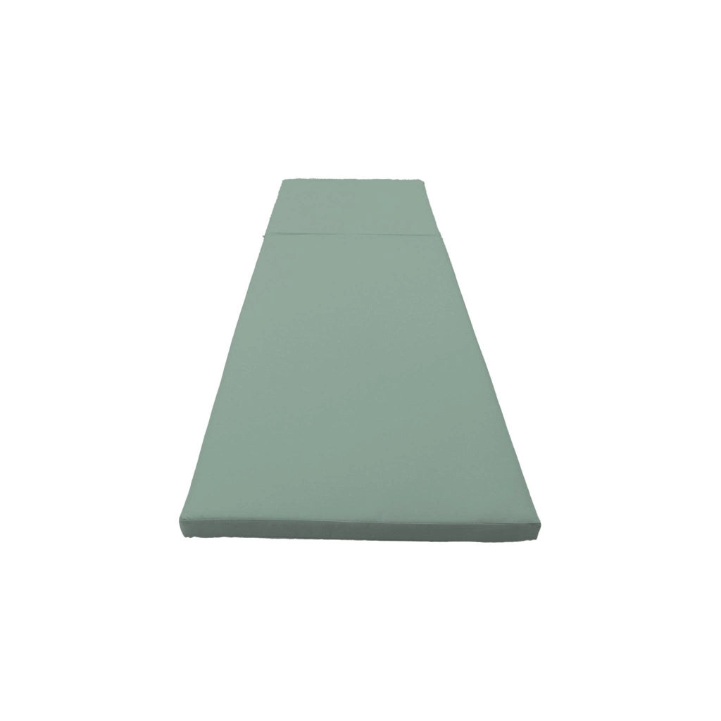 Set 2 cuscini per lettino prendisole, verde grigio