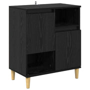 Credenza | Madia | Buffet da pranzo | Armadio da pranzo Rovere nero 35 x 60 x 70 cm Legno multistrato