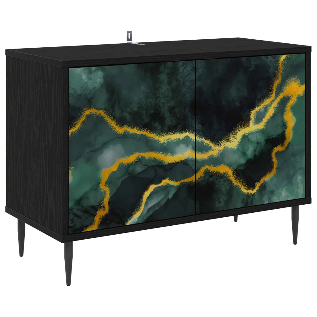 Mobile TV WIJHE 69 x 33 x 50,5 cm Rovere Nero 8007014