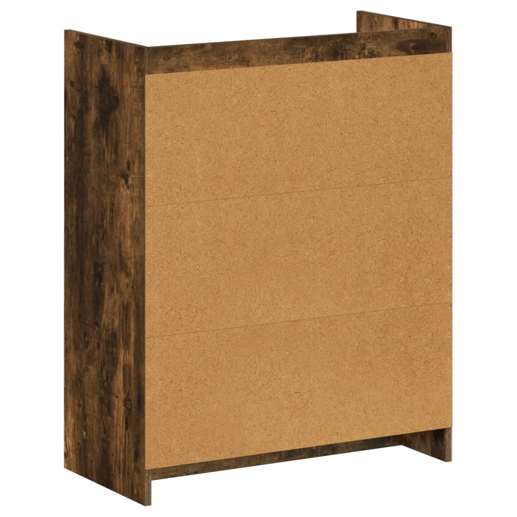 Mobile per scarpe con porta Rovere Fumo 73,5 x 36 x 92 cm 8011311