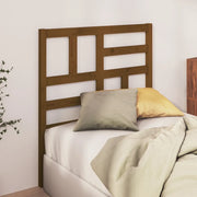 Testiera per Letto ambra 96x4x104 cm in Legno Massello di Pino