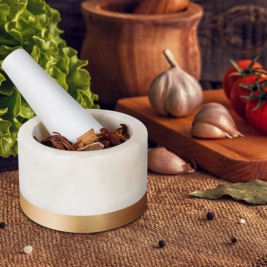 Cruscitore d'aglio, sostenibile, spezie, erbe - Stampatore e set di mortai, Stampatore tritacarne fagioli aglio erbe alimenti cucina