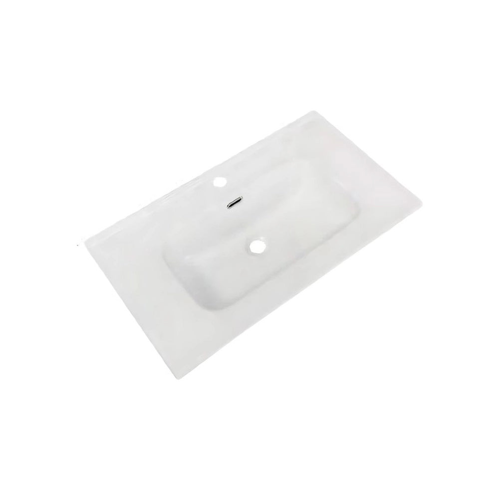 Mobile bagno sospeso colore verde oliva 2 cassetti Invicta 80x45x48H
