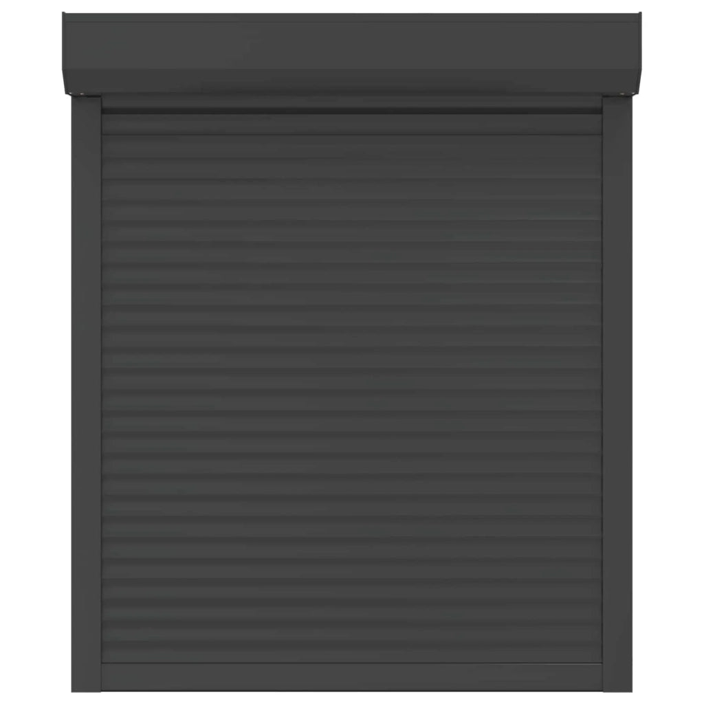 Persiana a rullo Antracite 100 x 130 cm Alluminio e poliuretano 42047067