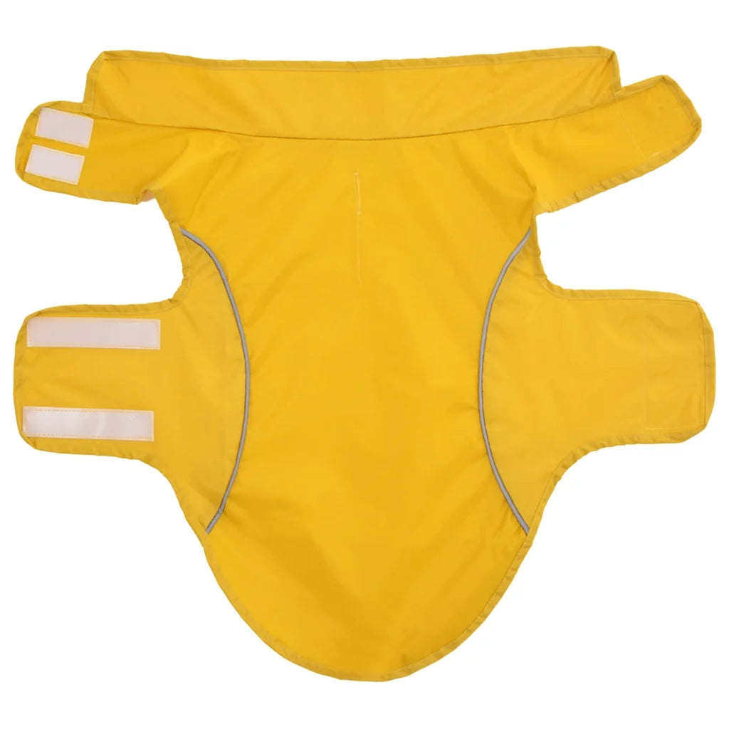 Impermeabile per Cani con Strisce Riflettenti Poliestere M 42000308