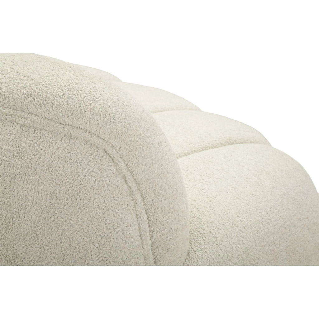 Divano VKH1060, Bianco, Spugna, 145x80x69 cm