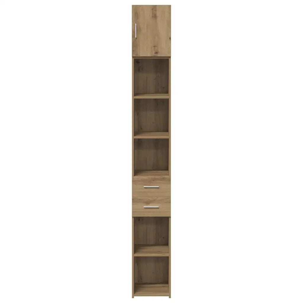 Armadio 2 pcs Rovere artigianale 30 x 42,5 x 225 cm 3365641