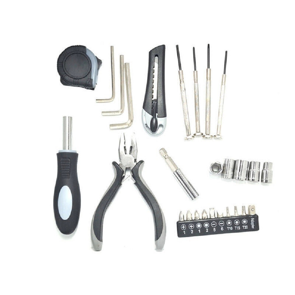 Trade Shop - Kit Riparazioni Orologi Schede Chiavini Metro Taglierino Cacciavite Pinza Q-wx19 -