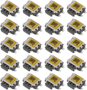 Set di 20 Interruttori di Contatto a SMT SMD a 4 Poli