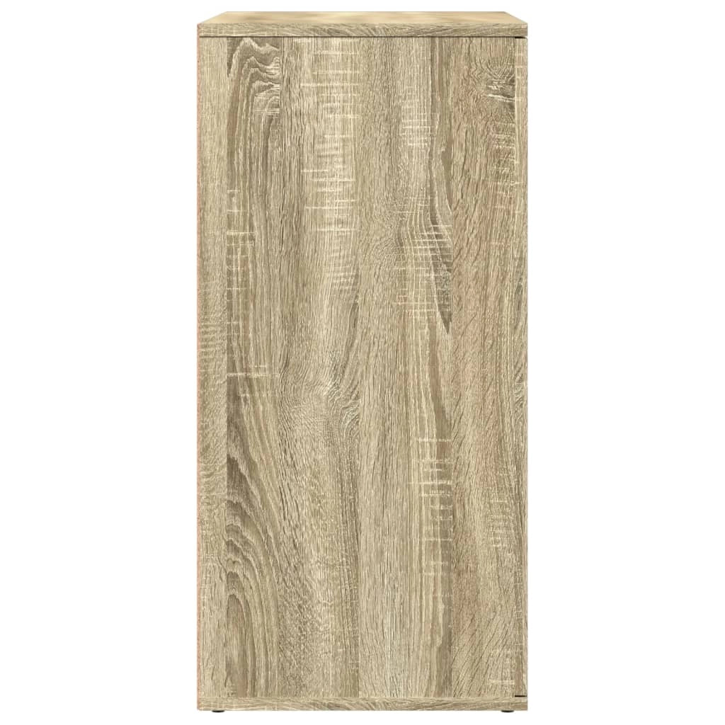 Buffet credenza cassettiera armadio mobile contenitore organizer cucina soggiorno rovere Sonoma 79 x 38 x 80 cm legno ingegnerizzato marrone 02_0031713