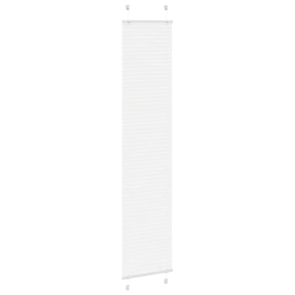 Tenda Plissettata | Tenda pliss¨¨ Bianca 45x200 cm Larghezza Tessuto 44,4 cm