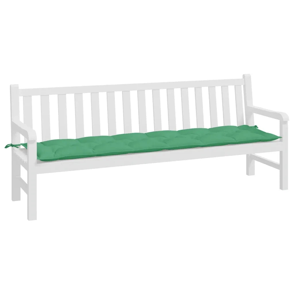 Cuscino per Panca | Cuscini per sedie Verde 200x50x7 cm in Tessuto Oxford