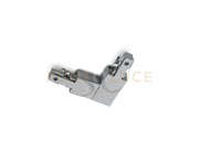 DUOLINE RACCORDO A " L " DESTRO ALLUMINIO L. 10CM X H. 9CM PER SISTEMA BINARIO
