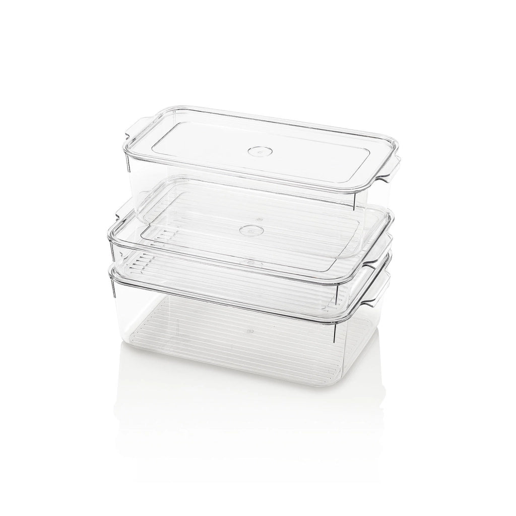 Set 3 contenitori con coperchio YODO-C