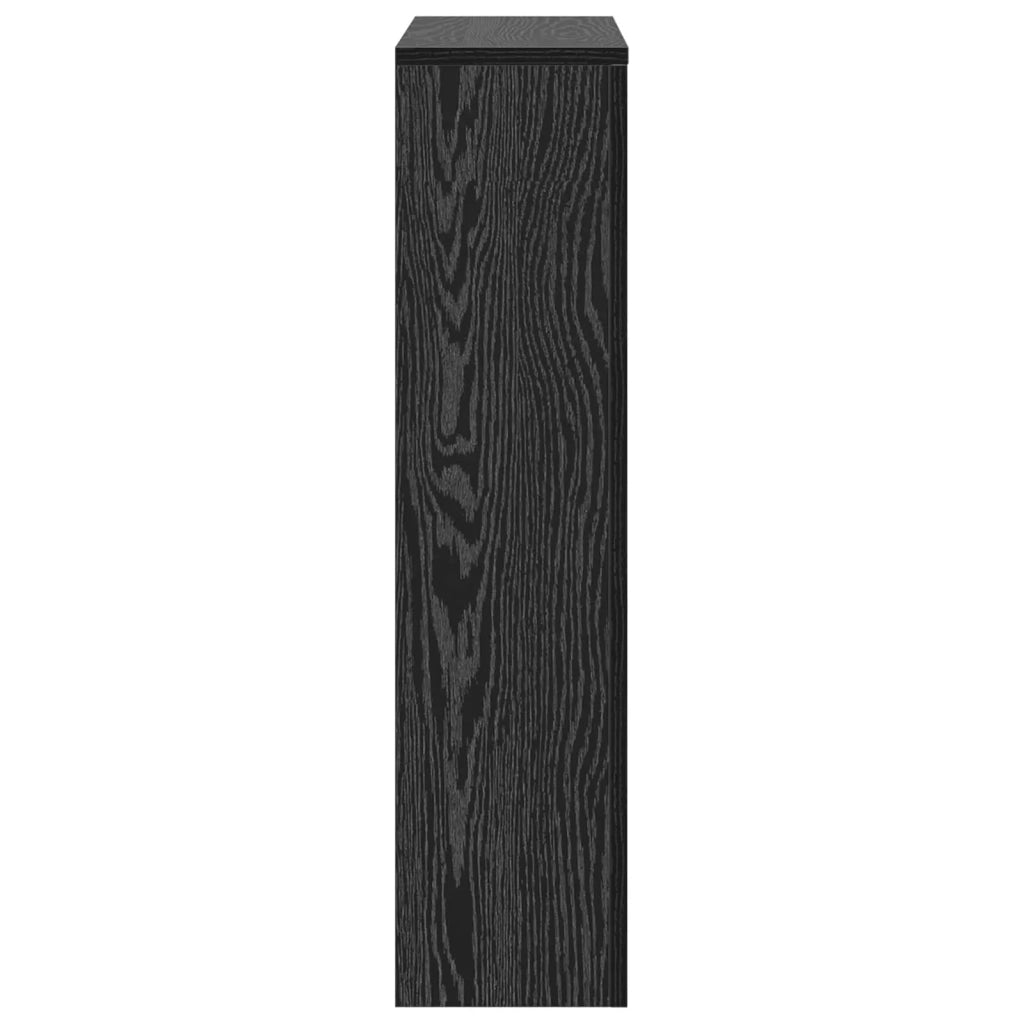 Copertura per radiatori Rovere Nero 78 x 20 x 82 cm 869223