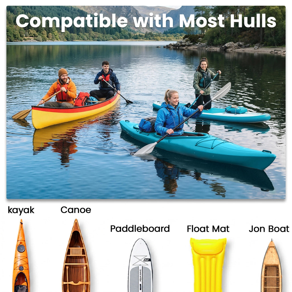 Carrello Trasporto Kayak SUP Canoe ¨C Zephmum ¨C Alluminio 70x40x42 cm