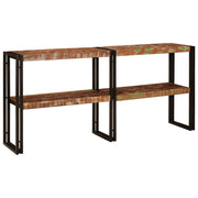 Tavolo Consolle 160x33x75 cm Legno Massello di Recupero