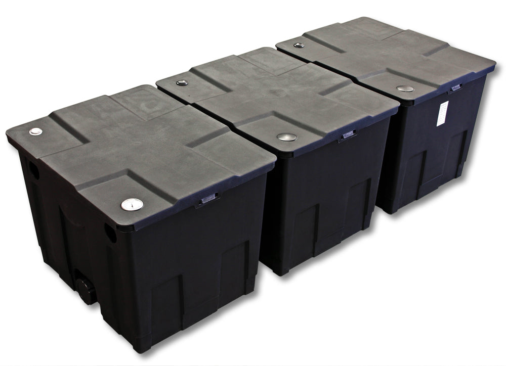 Set Filtro a 3 camere per laghetto da 90000l Chiarificatore UVC da 36W 3ª serie