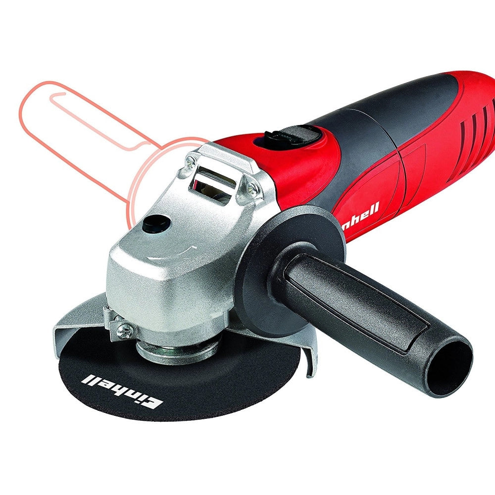 Trade Shop - Smerigliatrice Angolare Einhell Tc-ag 125 850 Watt 125 Mm Diametro Dischi -