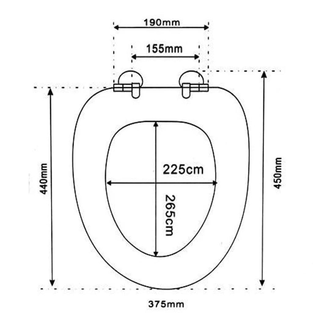 SEDILE COPRIWATER UNIVERSALE PER BAGNO COPRI WC WATER IN LEGNO Mod. 52978