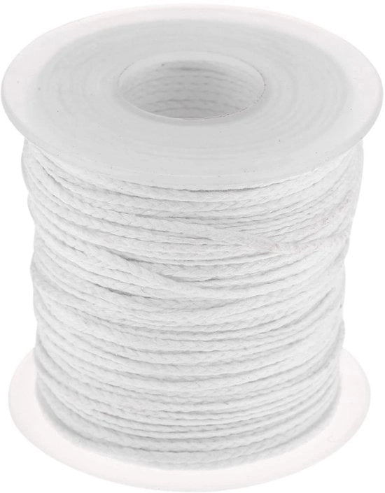 Veloce Accensione per Lampade a Olio - 2401 Pollici - Veloce Accensione a Fibra di Cotone - Disegno Intrecciato - Ecologico - Per Lampade a Olio da Assemblaggio - Sicuro e Pratico da Usare - Accensione