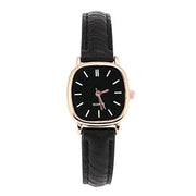 Orologio analogico da polso per donna - Design semplice - Cinturino in PU - Impermeabile - Diametro della lancetta 2 cm - Lunghezza del cinturino 17 cm