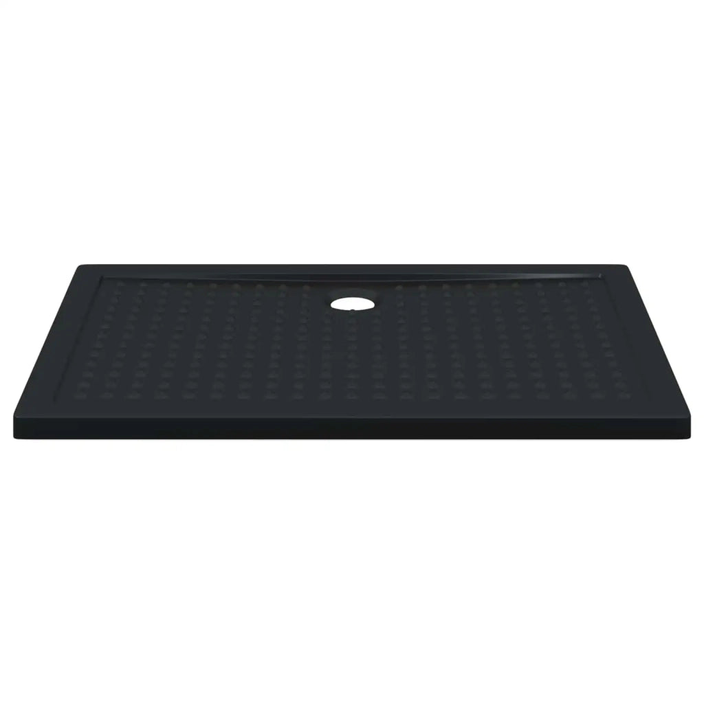 Vassoio base doccia con punti Nero 120 x 80 x 4 cm ABS CFW5058373