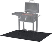 Tappeto antiscivolo per esterno - Tappeto BBQ antiscivolo - Idoneo per lavatrice - Dimensioni: 120 x 80 x 8 cm - Antracite