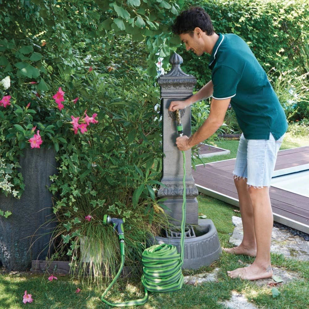 TUBO GIARDINO IRRIGAZIONE FLATEX PIATTO TESSUTO GIARDINAGGIO Ø15mm L.30m RIBIMEX 