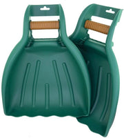 Kit di raccolta foglie a mano da giardino a due pezzi con manico ergonomico risparmia forza