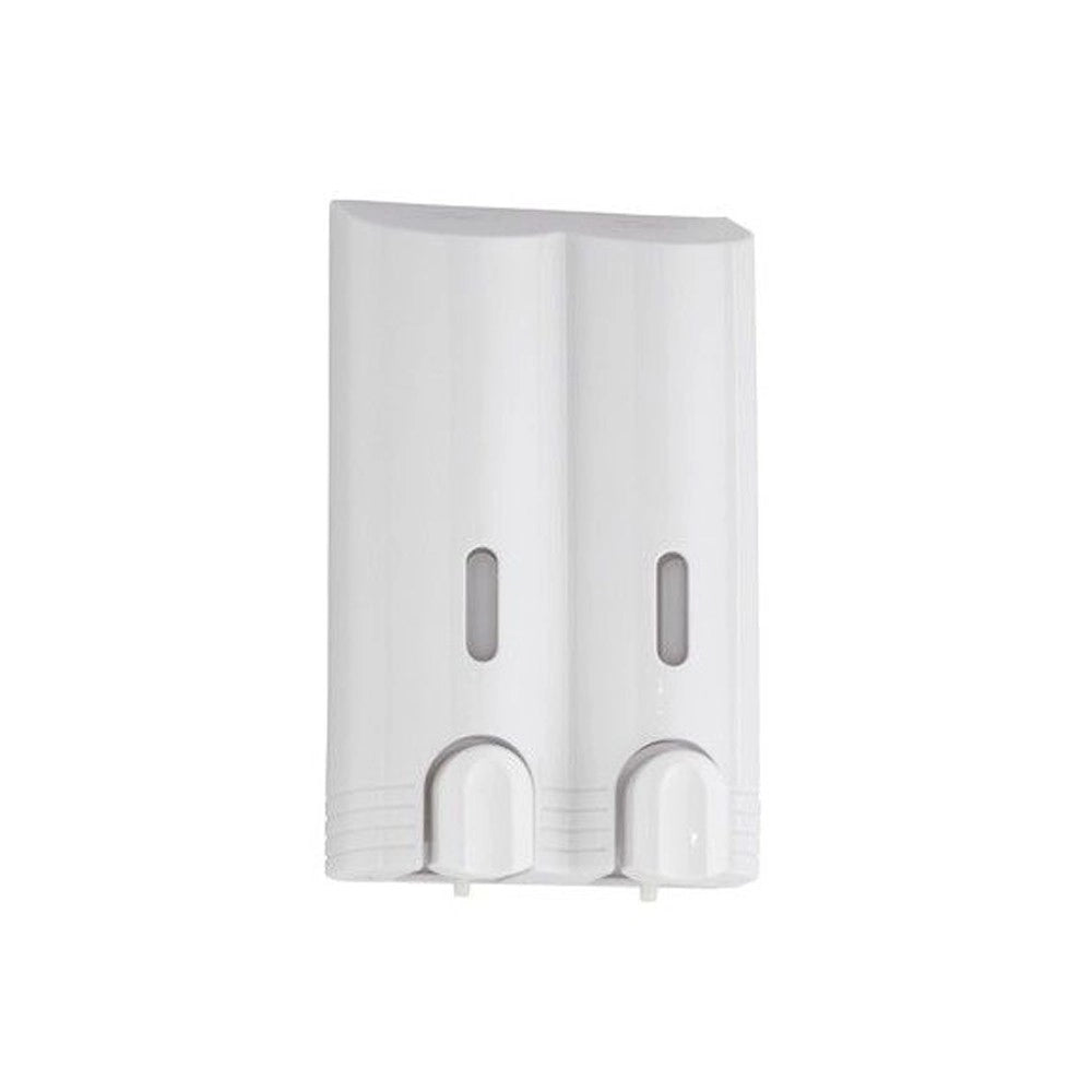 Dispenser sapone da muro doppio