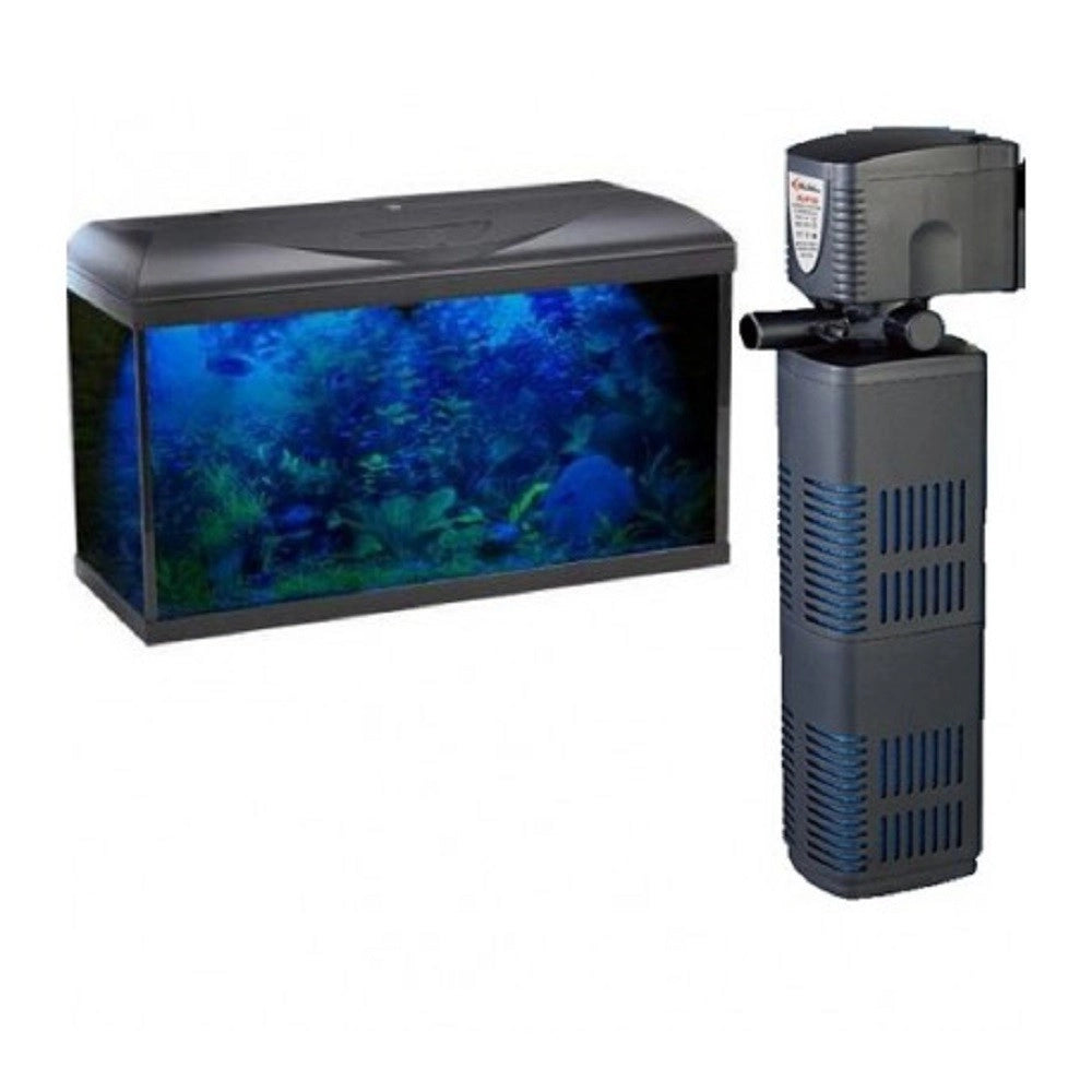 Trade Shop - Filtro Interno Silenzioso Per Manutenzione Acquario 3 Watt 300 Litri -
