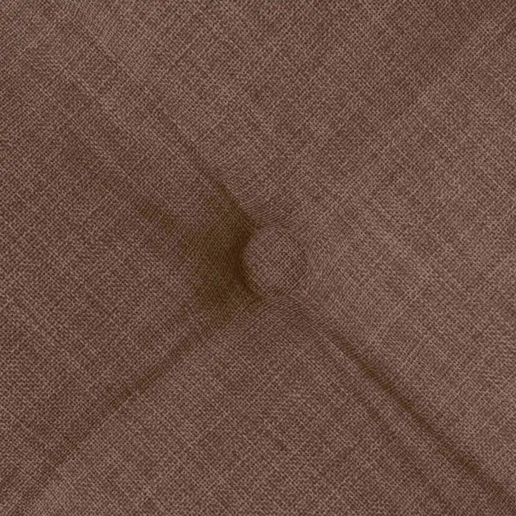 Cuscini per Seduta 4 pcs Marrone 40 x 40 x 6 cm Tessuto