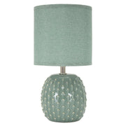 Lampadelle A Da Comodino Pontus Turchese cm ø 14x27
