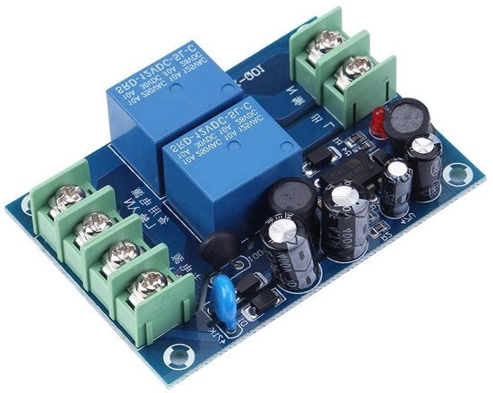 Regolatore di alimentazione portatile con batteria di riserva per incubatrice di rete - 10 A - Ripristino automatico - AC 85-240 V - Modulo alimentazione doppio con viti a clip