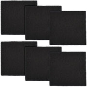 Set di 6 coppe di assorbimento per gatti con filtro a carbonio, sostituzione filtro di carbonio, 15,24 cm x 16,51 cm, assorbimento per gatti e piatti.
