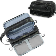 Tas da bagno per uomini, borsa cosmetica tattica per accessori da viaggio, articoli da toeletta, mimetismo (borsa vuota, disegno brevettato)